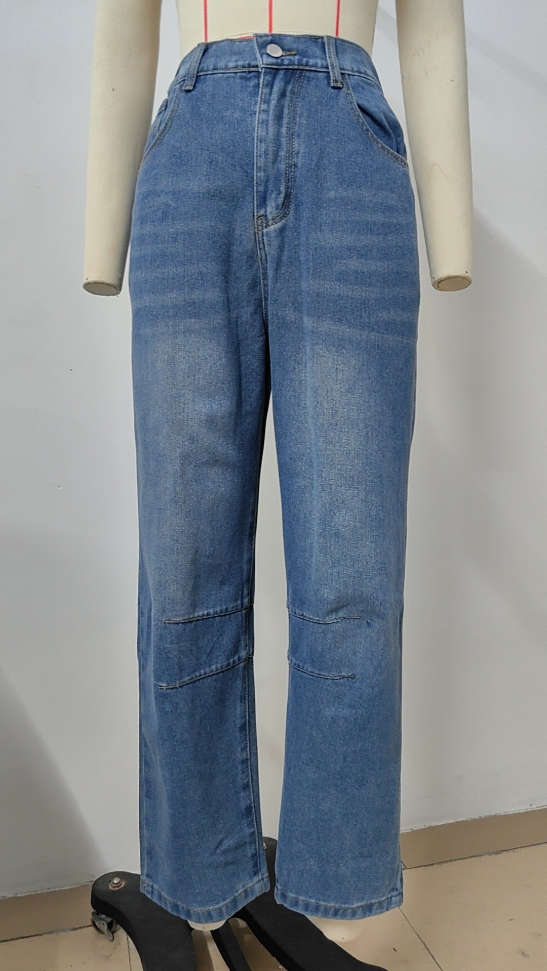 Loose-fit Harem Denim Pant - Multi-Color Loose Women's Trousers