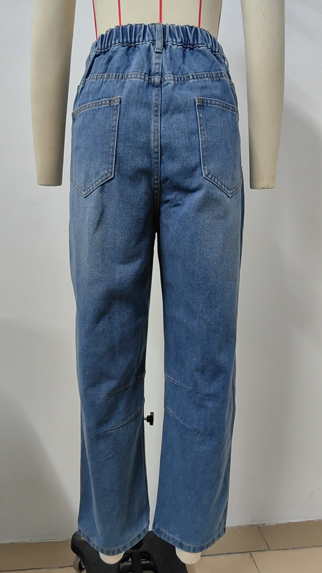 Loose-fit Harem Denim Pant - Multi-Color Loose Women's Trousers