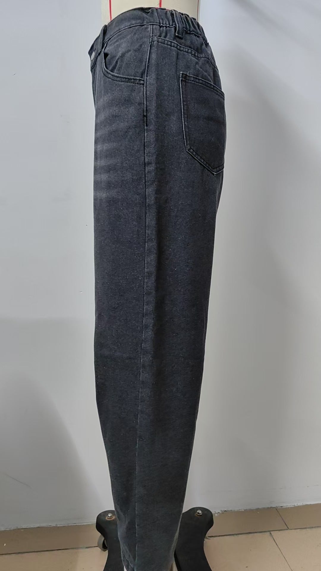 Loose-fit Harem Denim Pant - Multi-Color Loose Women's Trousers
