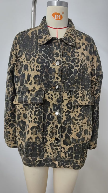 Retro Loose Denim Jacket - A Variety of Women's Outerwear
