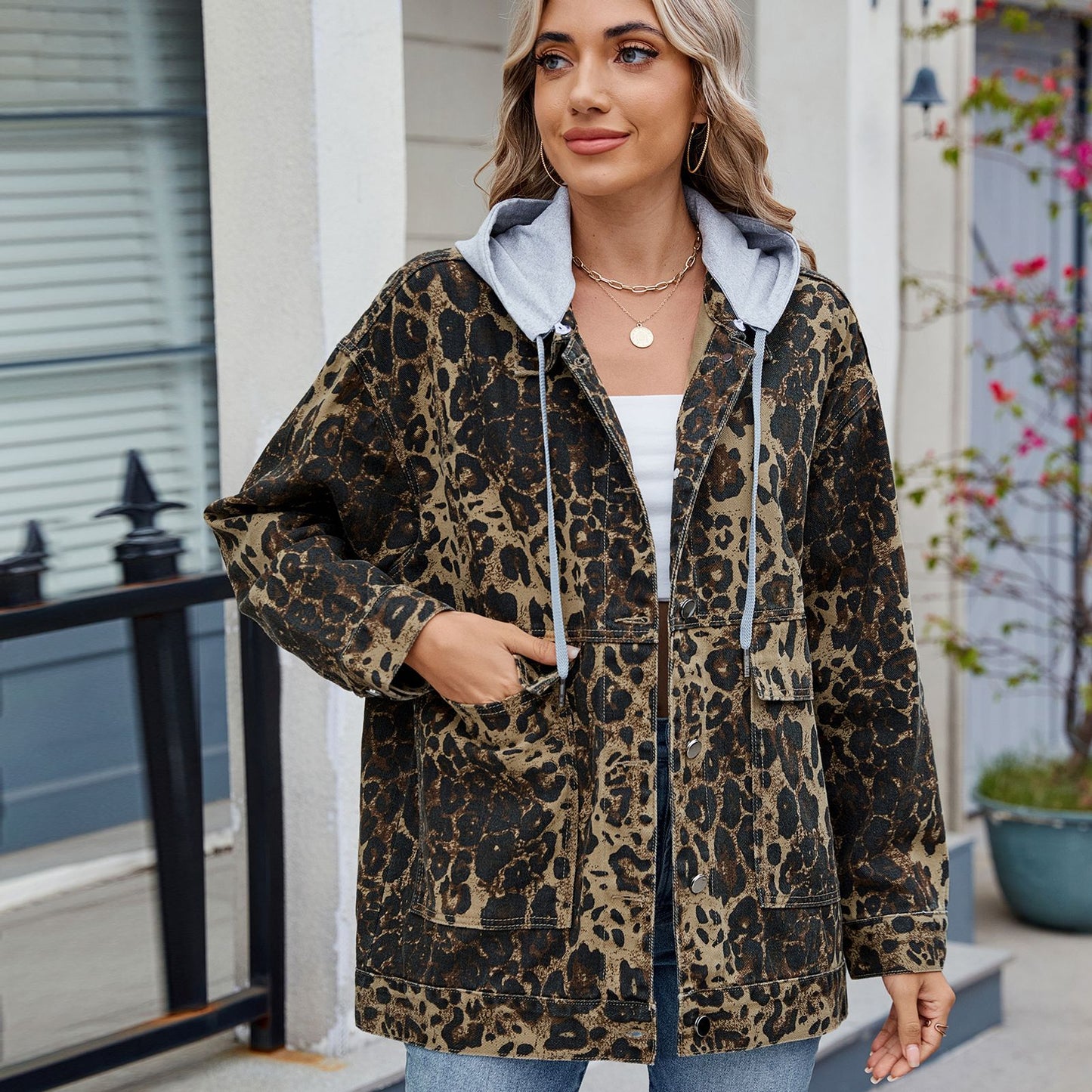 Retro Loose Denim Jacket - A Variety of Women's Outerwear