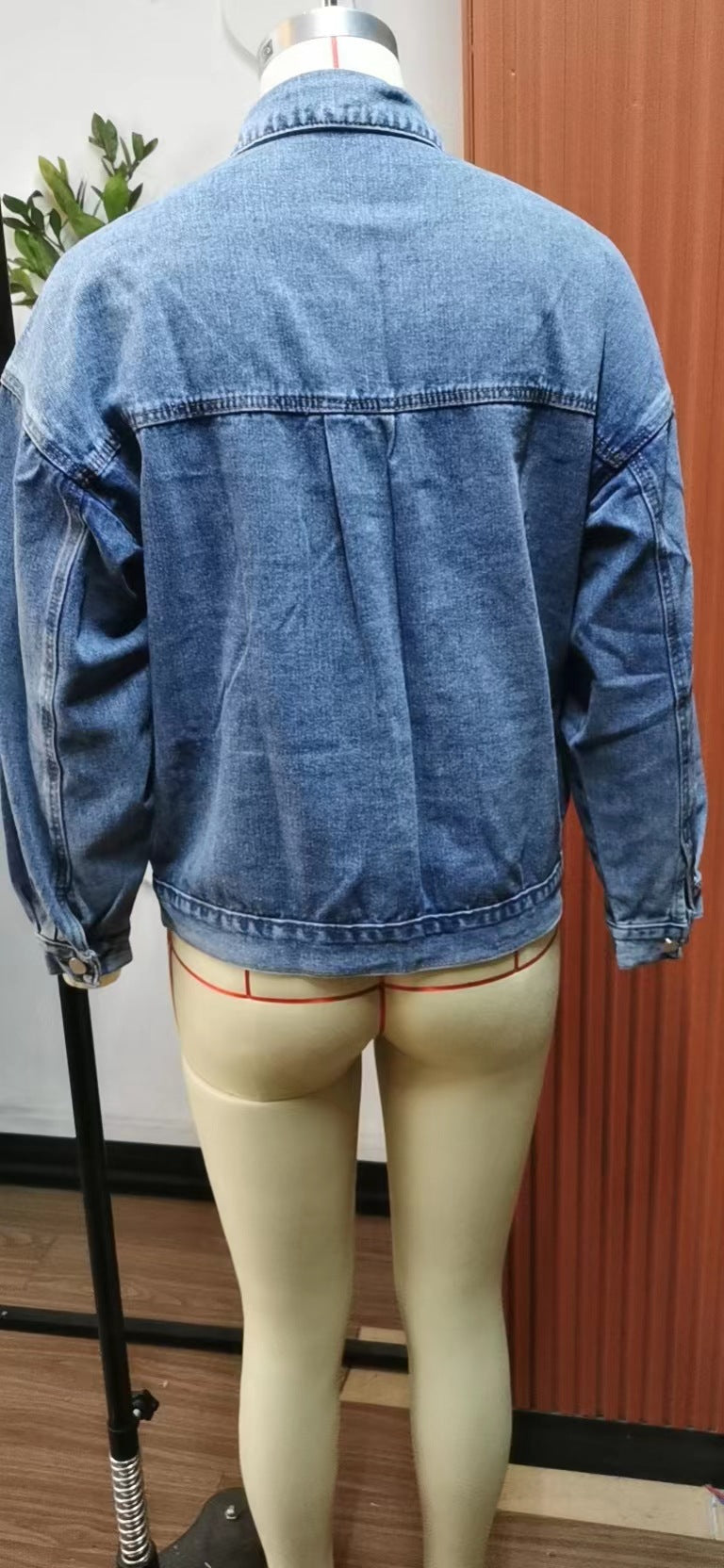 Classic Denim Jacket - Loose-Fit Women's Outerwear
