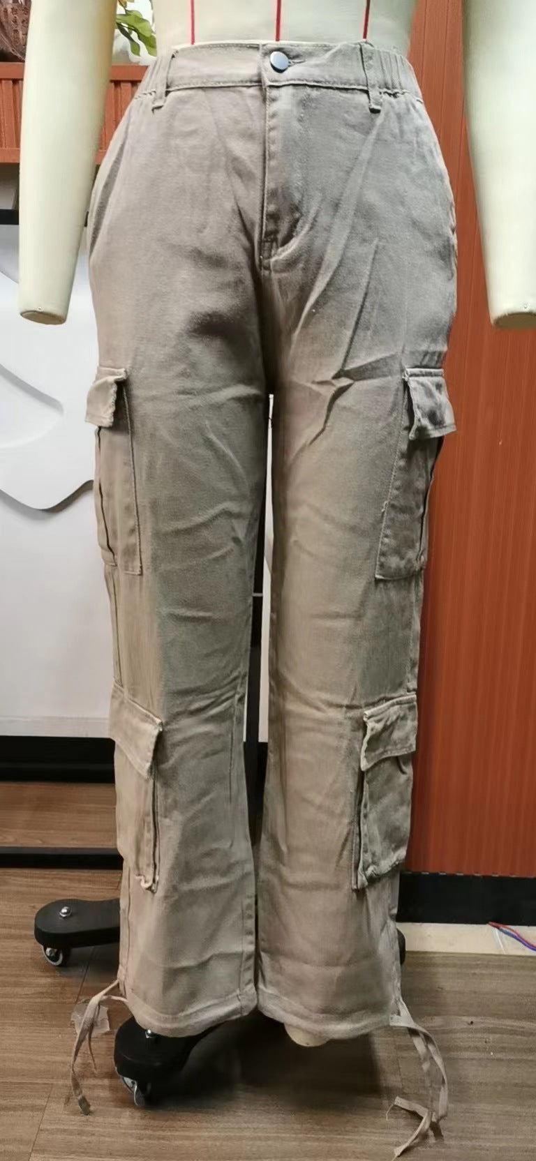 Multi-pocket Cargo Jogger Pant - Streetwear Women's Trousers
