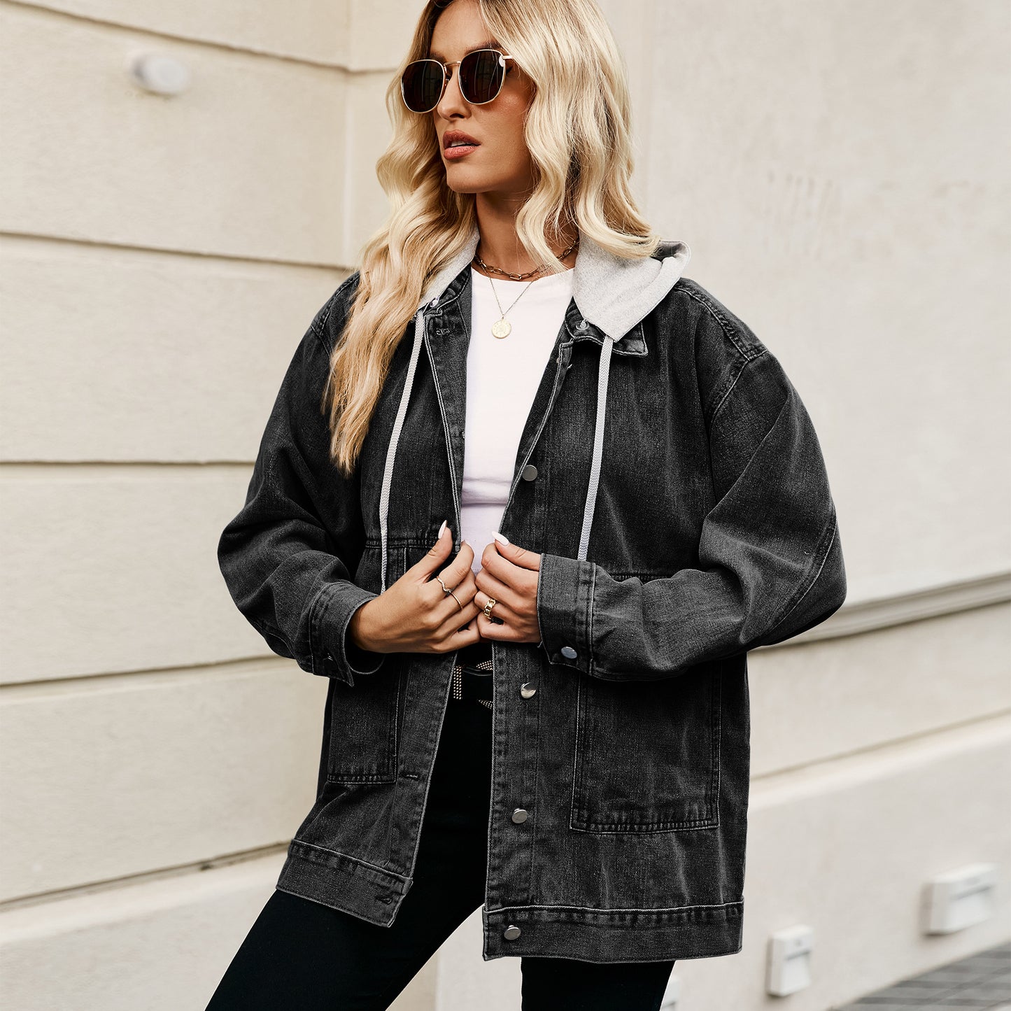 Retro Loose Denim Jacket - A Variety of Women's Outerwear