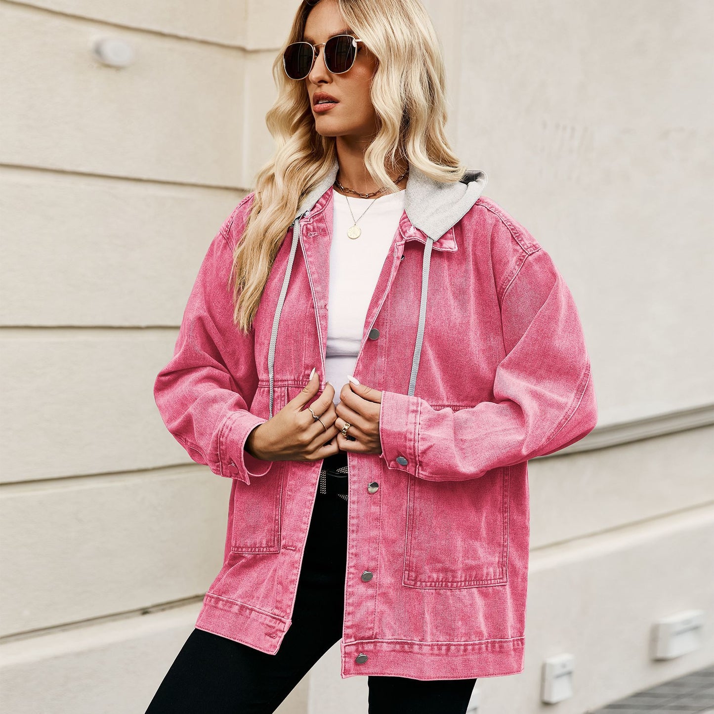 Retro Loose Denim Jacket - A Variety of Women's Outerwear
