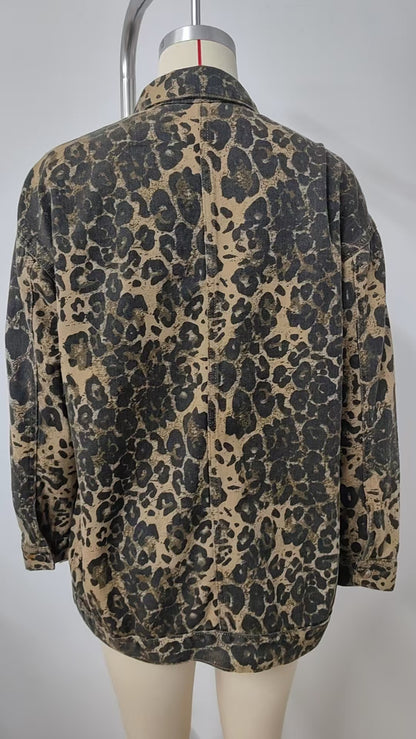 Retro Loose Denim Jacket - A Variety of Women's Outerwear