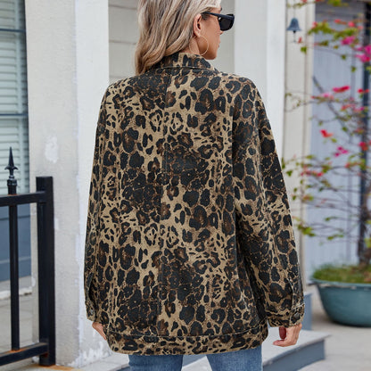 Retro Loose Denim Jacket - A Variety of Women's Outerwear
