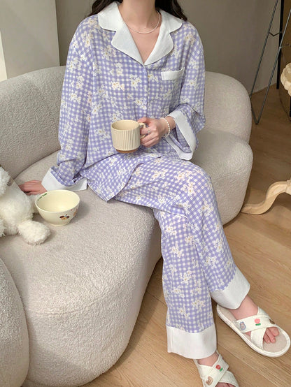 100% 聚酯纤维 时尚休闲居家舒适宽松版式青少年（女）家居服 13-16 лет