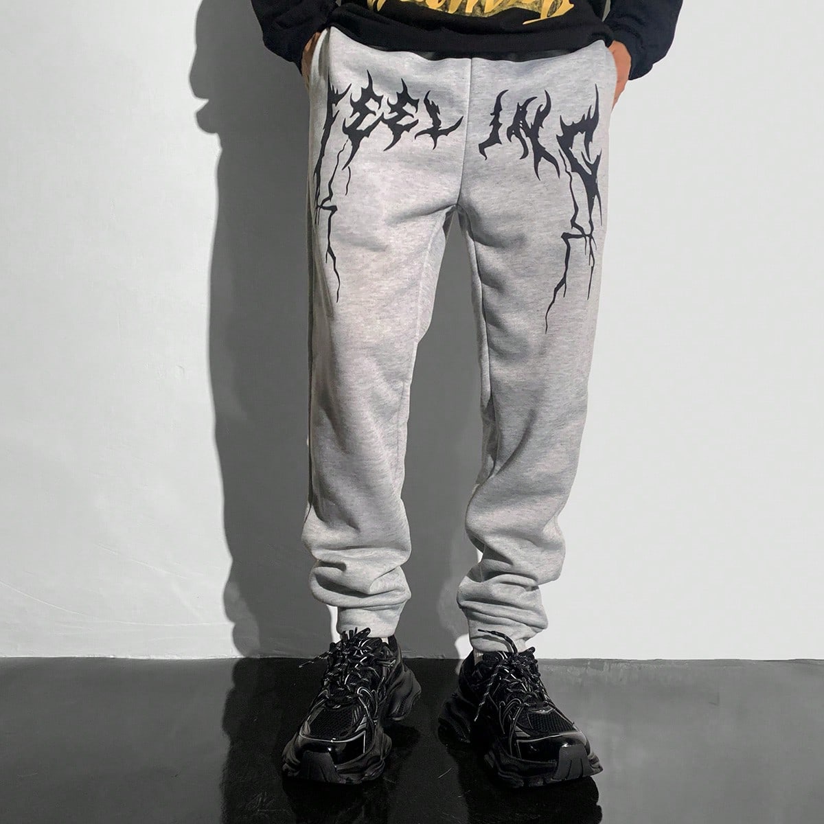 100% 聚酯纤维 个性街头时尚西海岸青少年（男）卫裤 13-16岁